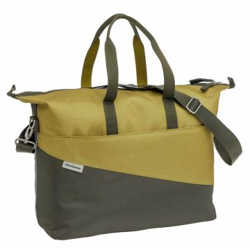NEW LOOXS Laptoptas Tendo 21 liter 34 x 18 x 44 cm olijf/geel