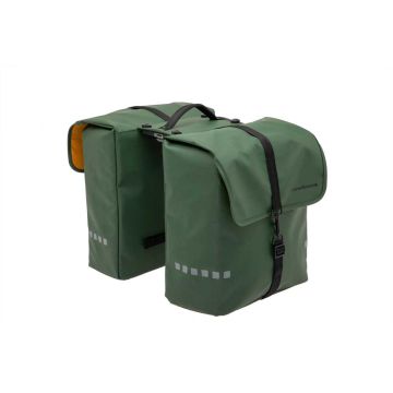 NEW LOOXS Dubbele fietstas Odense Double MIK 39 liter 34 x 16 x 38 cm groen