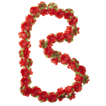 BASIL Bloemenguirlande Garland rood
