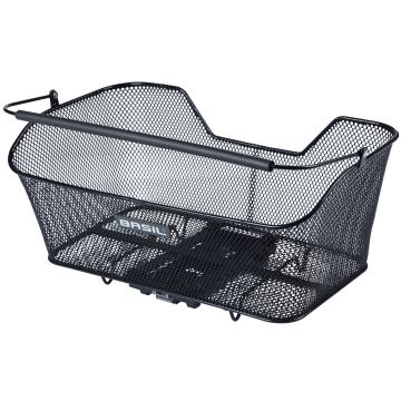 BASIL Fietsmand Base XL achtermand MIK 44 x 23 x 17 cm zwart