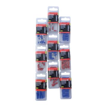 Carpoint Stootverbinder 545 Rood Ø 4.1mm Blister 10 Stuks