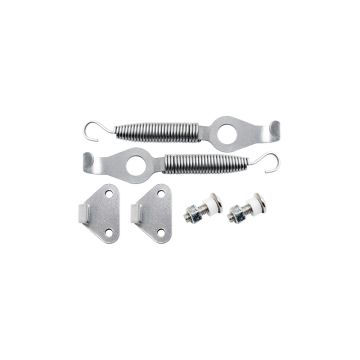 Simoni Racing Set universele motorkaphaken/-pins RVS Quick release