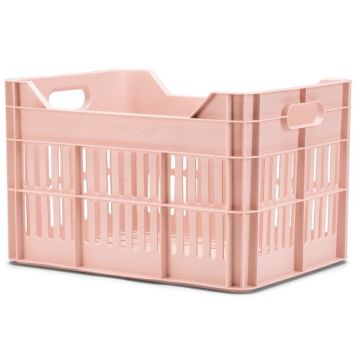 URBAN PROOF Gerecyclede fietskrat Click 30 Liter Pastelroze