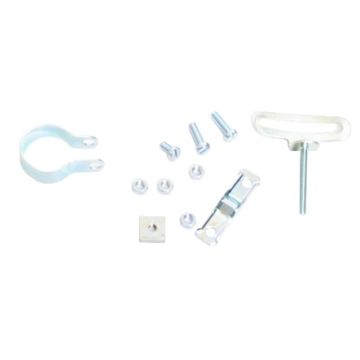 Busch & müller Kettingscherm universeel zwart