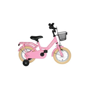 Dutch Flavor Kinderfiets 12 Inch Roze