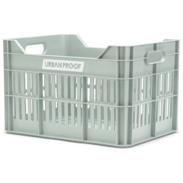 URBAN PROOF Gerecyclede fietskrat Click 30 Liter Mistig Mintgroen