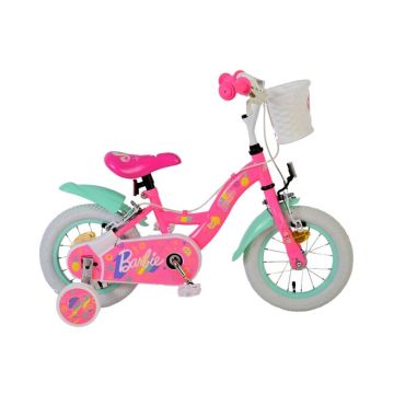 Barbie Kinderfiets Meisjes 12 inch Roze Twee Handremmen 2025