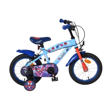 Spidey Kinderfiets Jongens 14 inch Blauw Rood Twee handremmen 2025