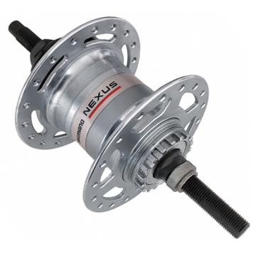 Shimano Versnellingsnaaf Nexus 3 SG-3R40 rollerbrake 36 gaats zilver
