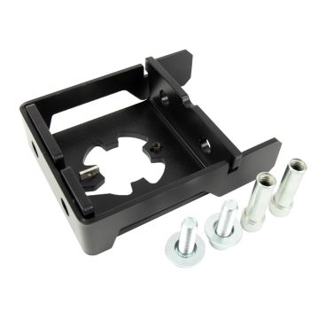 Qibbel Ahead stuurpenadapter 1 1/4" geïntegreerde kabels zwart