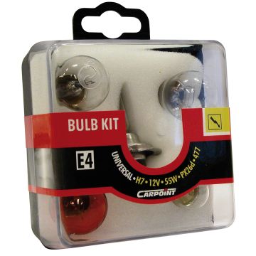 Carpoint 7-Delige Reservelampenset H7 Oranje