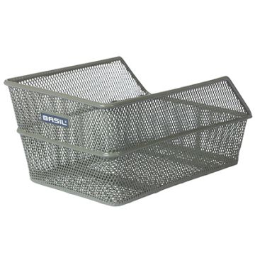 BASIL Fietsmand Cento S FM met vaste montage 31 x 21 x 9 cm olijfgroen