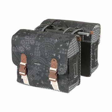 Basil dubbele fietstas Bohème mik