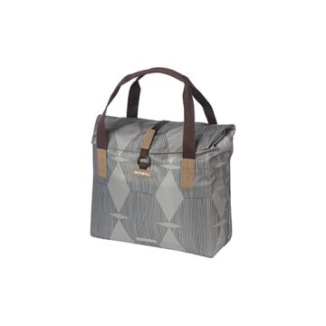 Basil Fietsshopper Elegance 20 tot 26 liter taupe