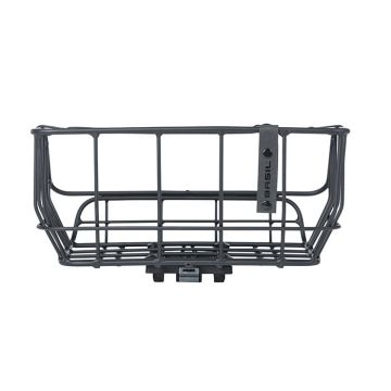 Basil fietsmand portland rear mik 25 liter Mat zwart