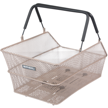 BASIL Fietsmand Cento MIK 39 x 24 x 13 cm Nude metallic
