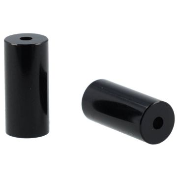 Elvedes Kabelhoedjes Ø4,3mm PVC zwart