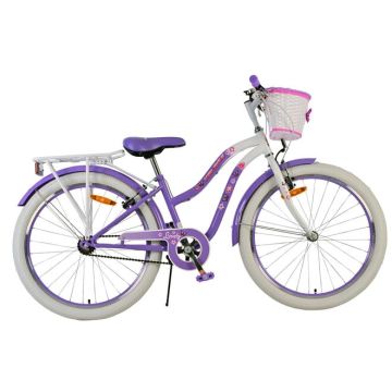Volare Lovely Kinderfiets Meisjes 24 inch Paars Twee handremmen