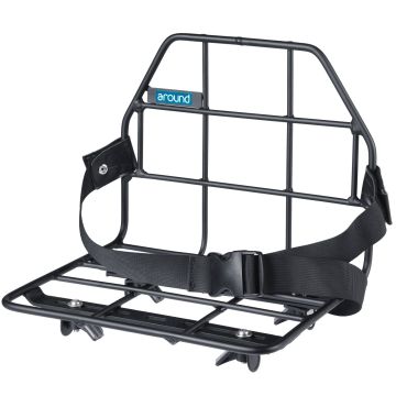 AROUND Bagagedragerverbreder Rek incl. fix systeem zwart