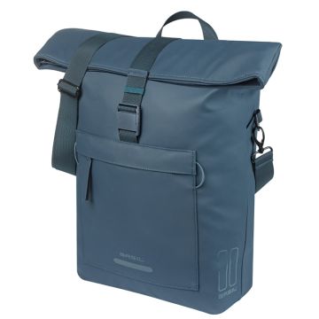 BASIL Fietsschoudertas Brooklyn MIK 17 liter blauw