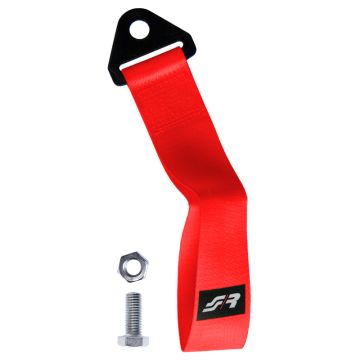 Simoni Racing Sleepoog-Gordel Rood max. 3000kg Lengte 28cm