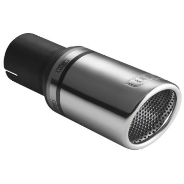 Ulter Sport Uitlaatsierstuk Rond Ø100mm RS Lengte 120mm Montage ->50mm RVS