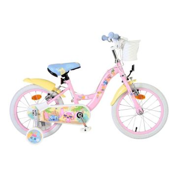 Disney Stitch Kinderfiets Meisjes 16 inch Roze Twee handremmen 2025