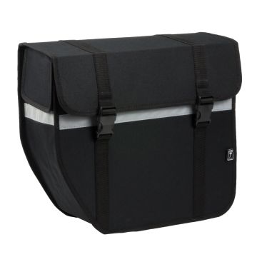 Willex Shopper Afgeschuind Links 17 liter Zwart