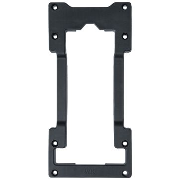 BASIL MIK Double Decker voor MIK adapterplaat 25 x 11 x 1 cm zwart