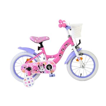 Disney Minnie Cutest Ever! Kinderfiets Meisjes 14 inch Roze 2025