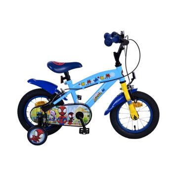 Spidey Kinderfiets Jongens 12 inch Blauw Twee handremmen 2025