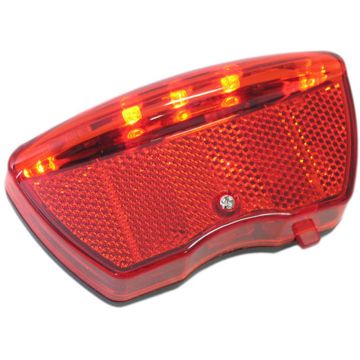 Ikzi Dragerachterlicht 5-led met Sensor incl. batterijen