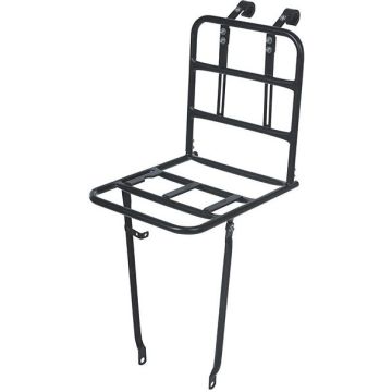 BASIL Voordrager Front Carrier L 40 x 28 x 96 cm mat zwart