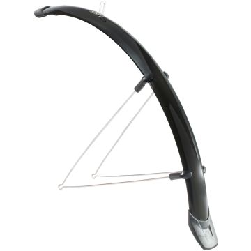 Eurofender Spatbordset Rapido 28" x 46 mm zwart