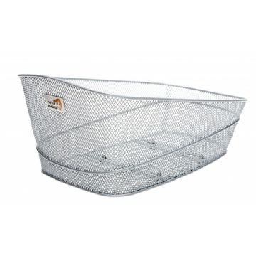 NEW LOOXS Fietsmand Stresa 22 liter 42 x 33 x 20 cm zilver