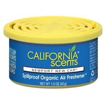 California Scents Luchtverfrisser Newport New Car Blik