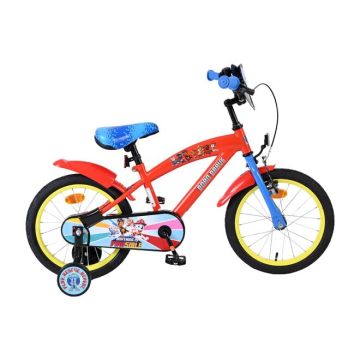 Paw Patrol Kinderfiets Jongens 16 inch Rood Blauw 2025