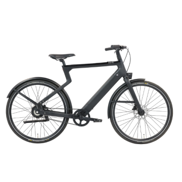 Popal ERA Elektrische Urban Bike, Matt Black 504Wh
