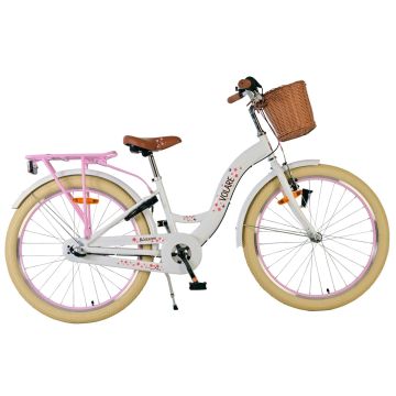 Volare Kinderfiets Blossom Meisjes 24 inch Wit 3 Versnellingen
