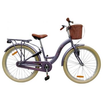Volare Kinderfiets Blossom Meisjes 24 inch Paars