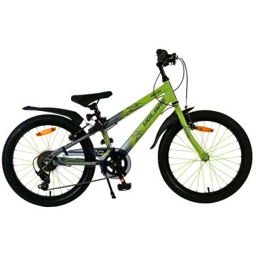 Volare Rocky Kinderfiets 20 inch 7 speed Groen/Grijs