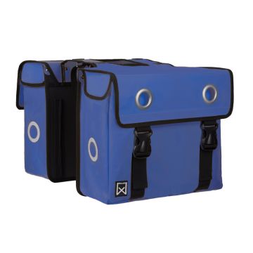 Willex Dubbele Bisonyl Tas 30 liter Donkerblauw