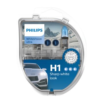 Philips 12258WVUSM White Vision Ultra H1 2 stuks