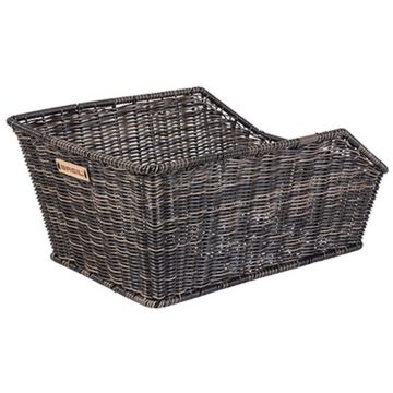 BASIL Fietsmand Cento Rattan Look met WSLsysteem 47 x 34 x 24 cm nature bruin