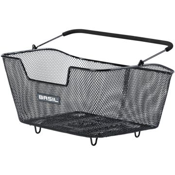 BASIL Fietsmand Base M Multy System NX 13 liter 25 x 33 x 16 cm zwart