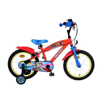 Paw Patrol Kinderfiets Jongens 16 inch Rood Twee handremmen 2025