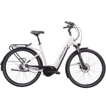 Hercules Elektrische stadsfiets Robert/a Deluxe I-F8 dames 53 cm Glans Wit 625 Wh 