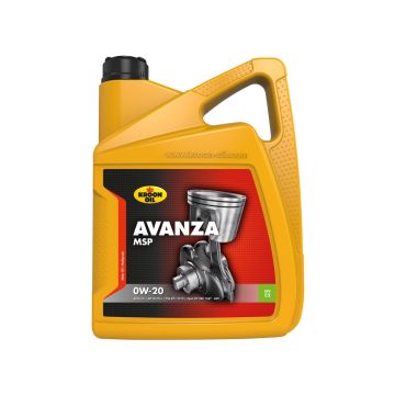 Kroon-Oil Motorolie Avanza MSP 0W-20 5 liter