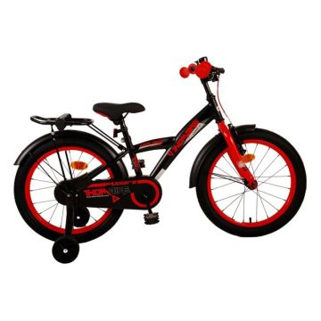 Volare Thombike Kinderfiets Jongens 18 inch Zwart Rood 2025