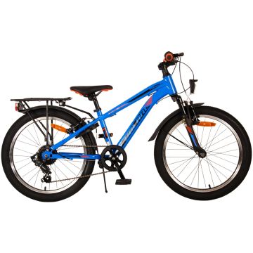 Volare Kinderfiets Cross 20" Blauw 6 versnel